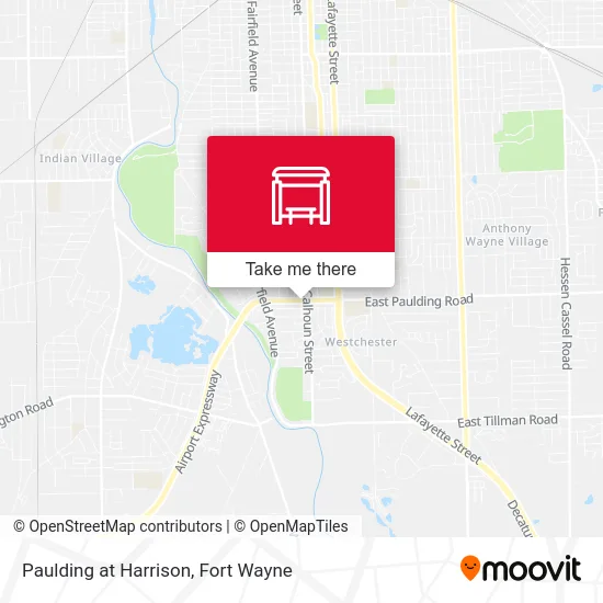 Mapa de Paulding at Harrison