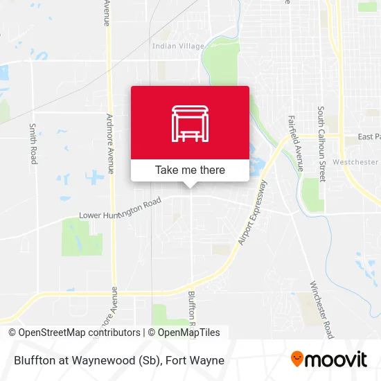 Mapa de Bluffton at Waynewood (Sb)