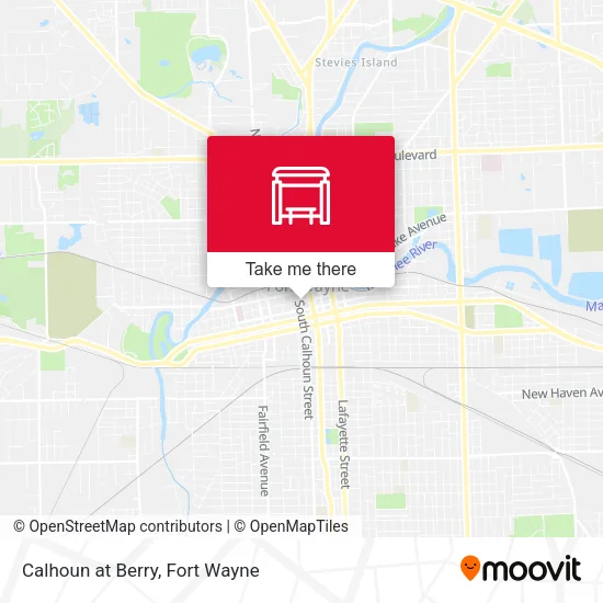 Mapa de Calhoun at Berry