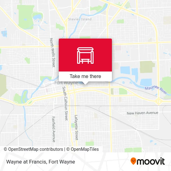 Mapa de Wayne at Francis