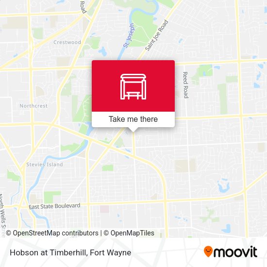 Hobson at Timberhill map