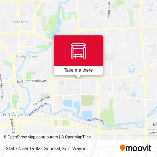 Mapa de State Near Dollar General