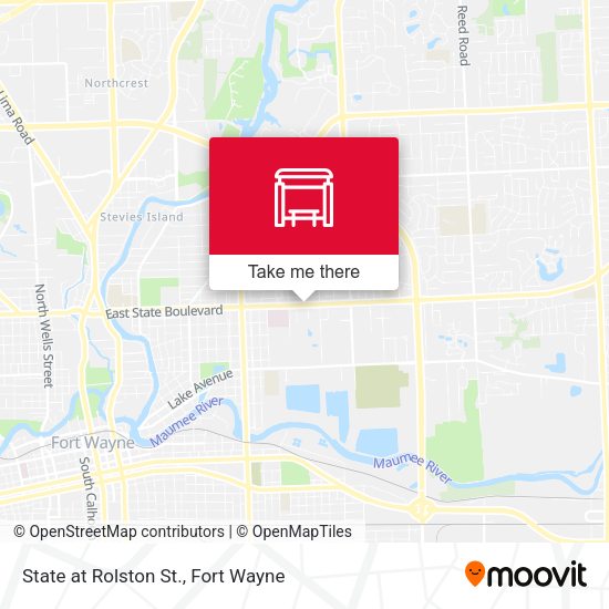 State at Rolston St. map