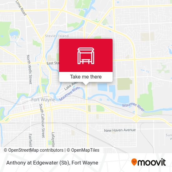 Anthony at Edgewater (Sb) map