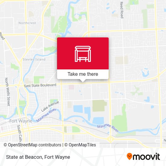 State at Beacon map