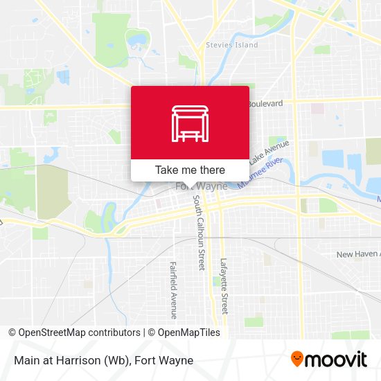 Main at Harrison (Wb) map