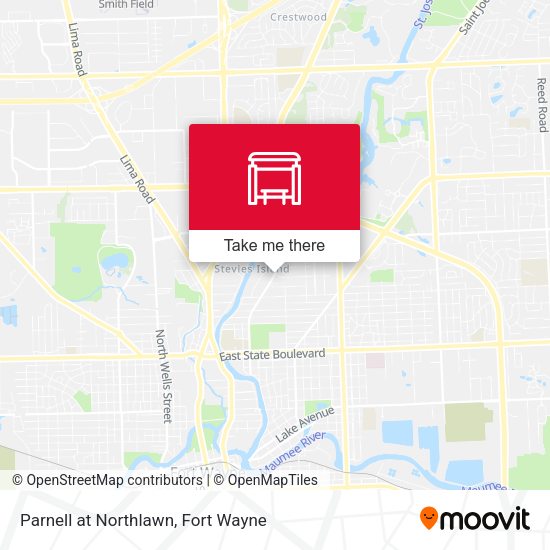 Parnell at Northlawn map