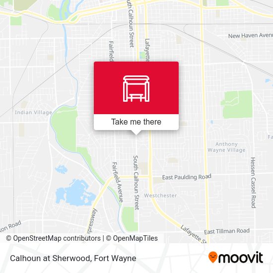Calhoun at Sherwood map