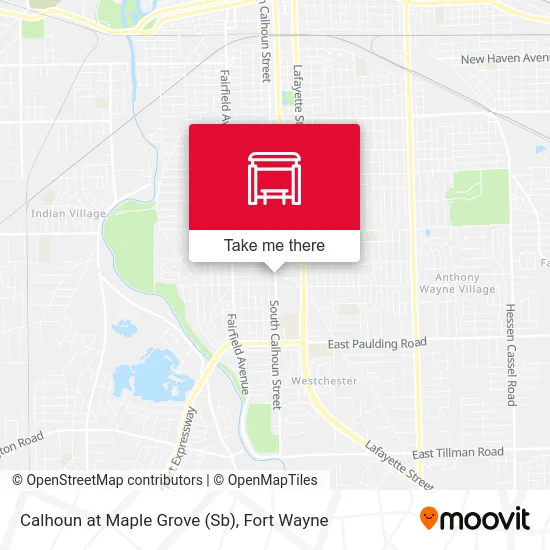 Mapa de Calhoun at Maple Grove (Sb)