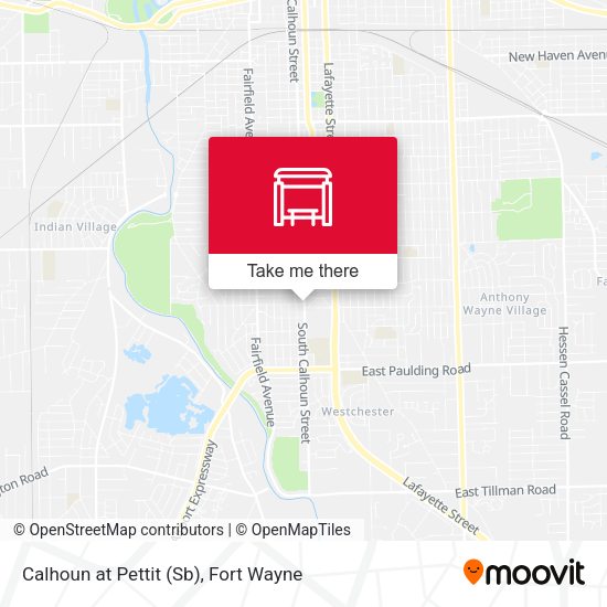 Mapa de Calhoun at Pettit (Sb)