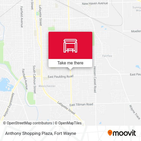 Anthony Shopping Plaza map