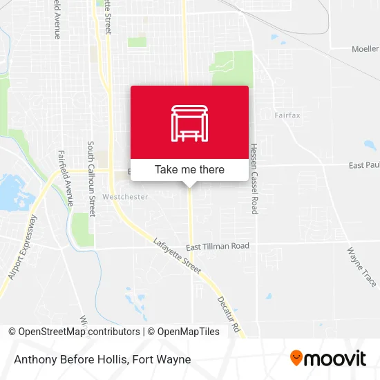 Mapa de Anthony Before Hollis