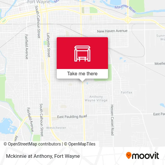 Mapa de Mckinnie at Anthony