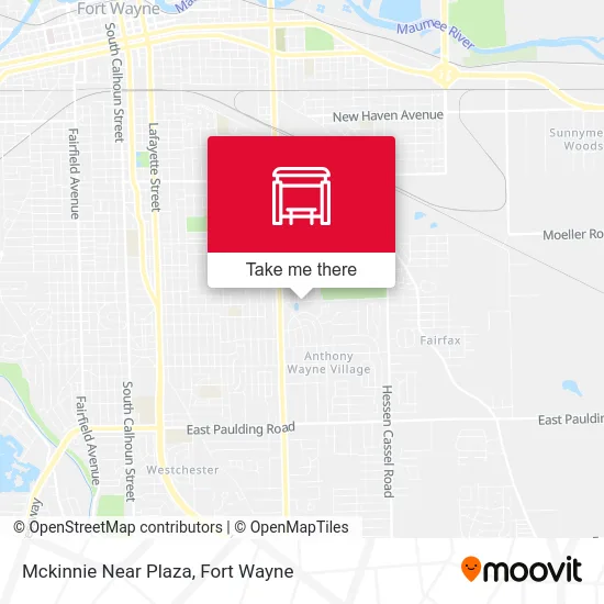 Mapa de Mckinnie Near Plaza