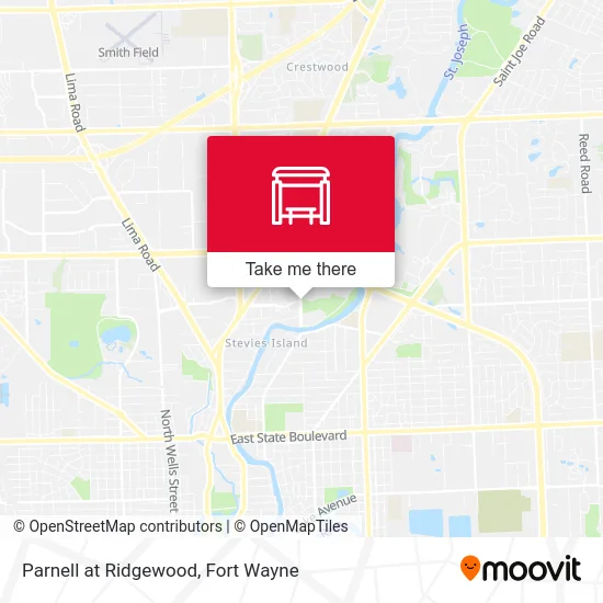 Mapa de Parnell at Ridgewood