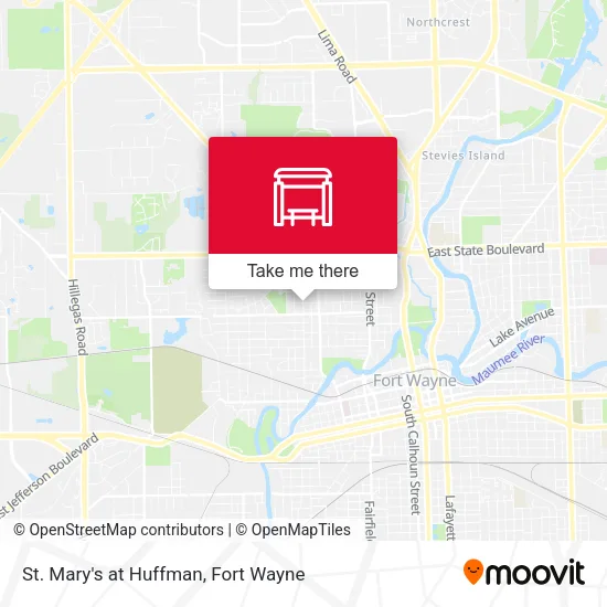 Mapa de St. Mary's at Huffman