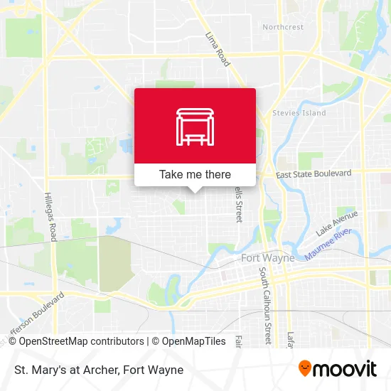 Mapa de St. Mary's at Archer