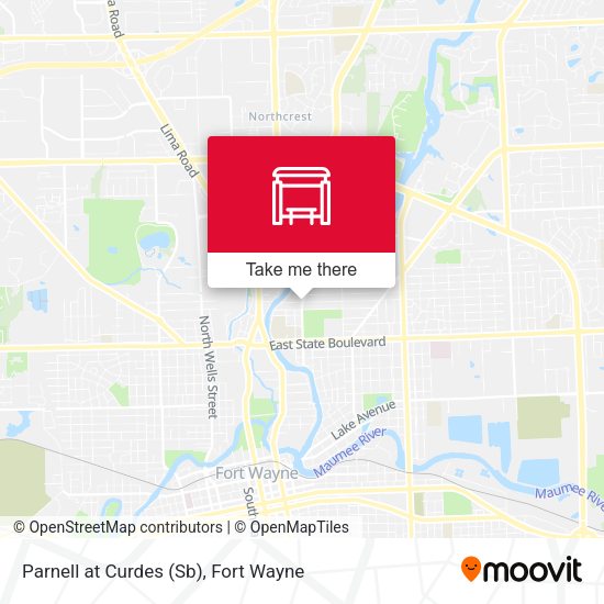 Parnell at Curdes (Sb) map