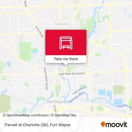Mapa de Parnell at Charlotte (Sb)
