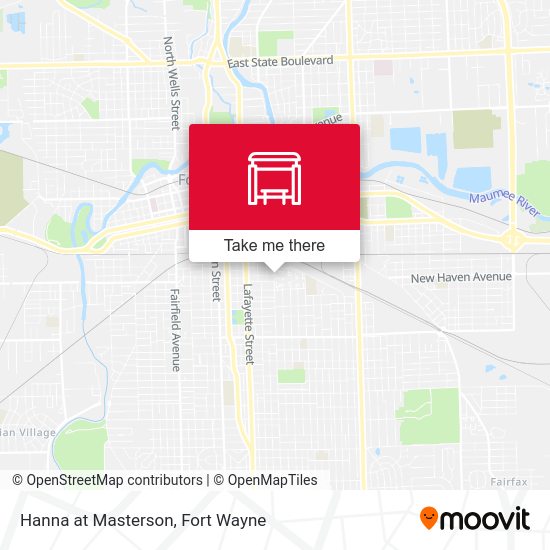 Mapa de Hanna at Masterson