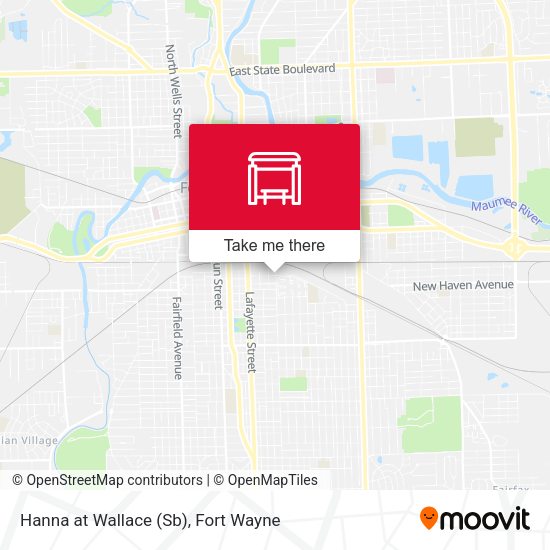 Hanna at Wallace (Sb) map