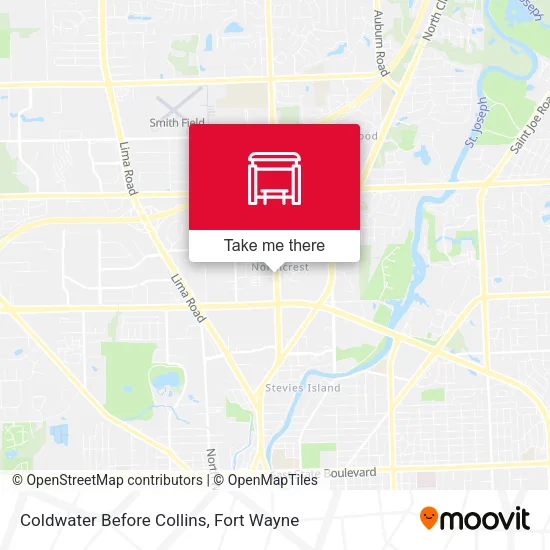 Mapa de Coldwater Before Collins