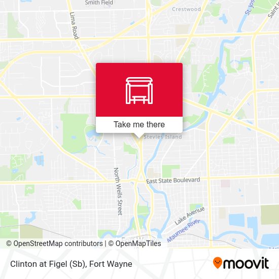 Mapa de Clinton at Figel (Sb)