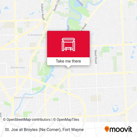 St. Joe at Broyles (Ne Corner) map