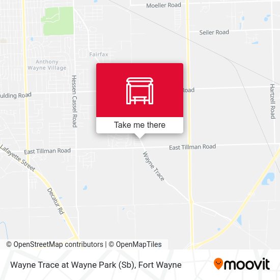 Mapa de Wayne Trace at Wayne Park (Sb)