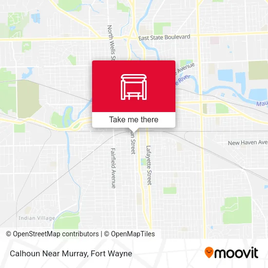 Calhoun Near Murray map