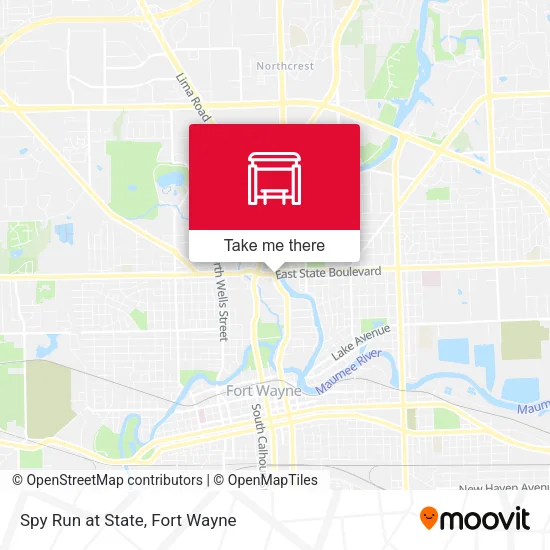 Spy Run at State map