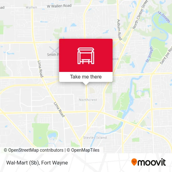 Mapa de Wal-Mart (Sb)