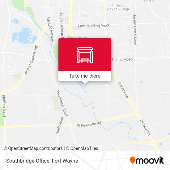 Mapa de Southbridge Office