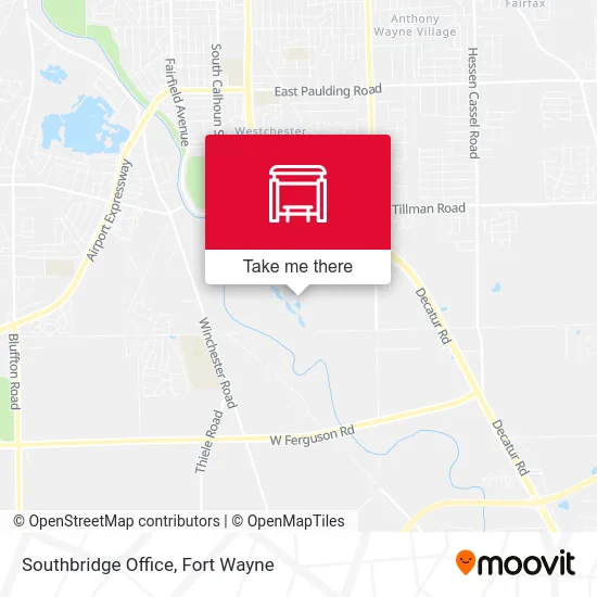 Mapa de Southbridge Office