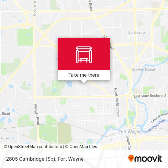 2805 Cambridge (Sb) map