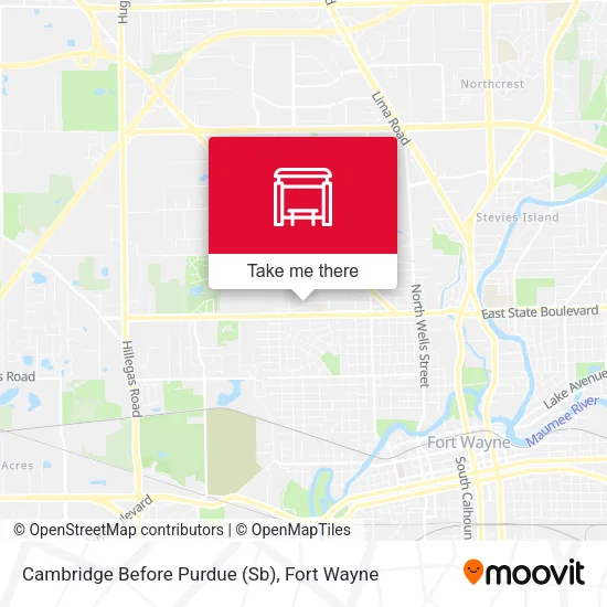 Cambridge Before Purdue (Sb) map