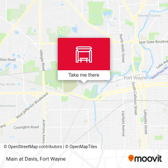 Mapa de Main at Davis