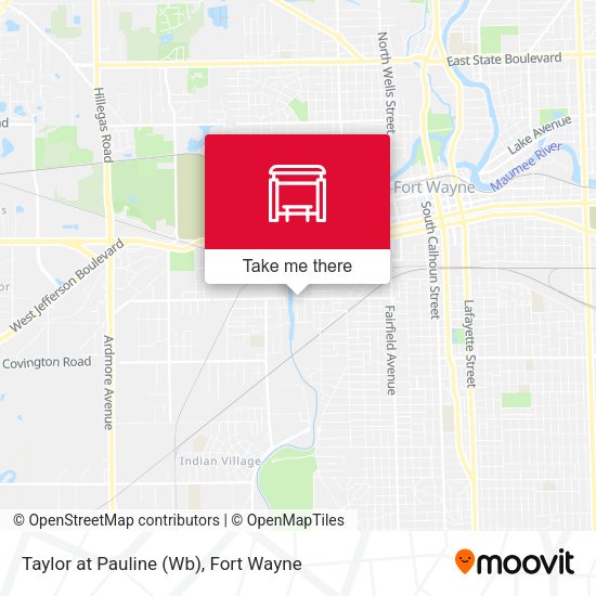 Mapa de Taylor at Pauline (Wb)