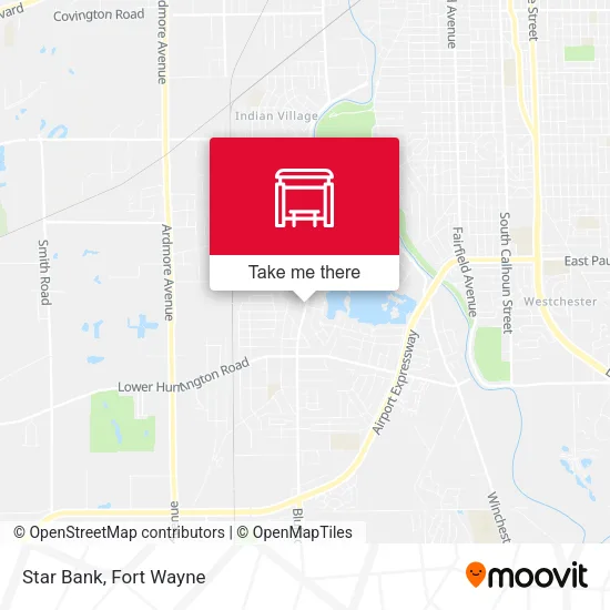 Mapa de Star Bank