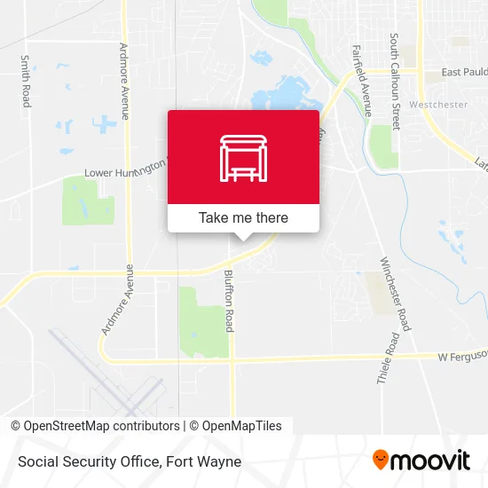 Mapa de Social Security Office