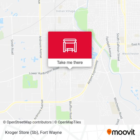 Mapa de Kroger Store (Sb)