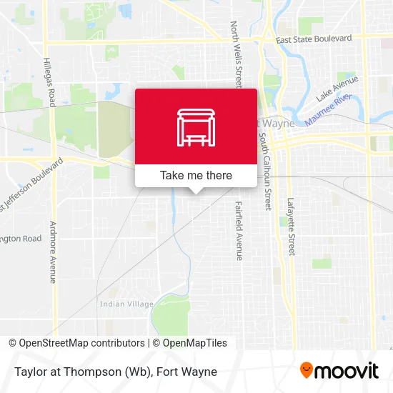 Mapa de Taylor at Thompson (Wb)