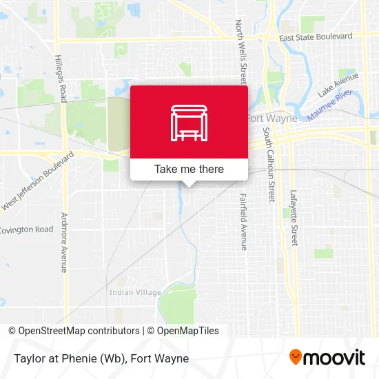 Mapa de Taylor at Phenie (Wb)