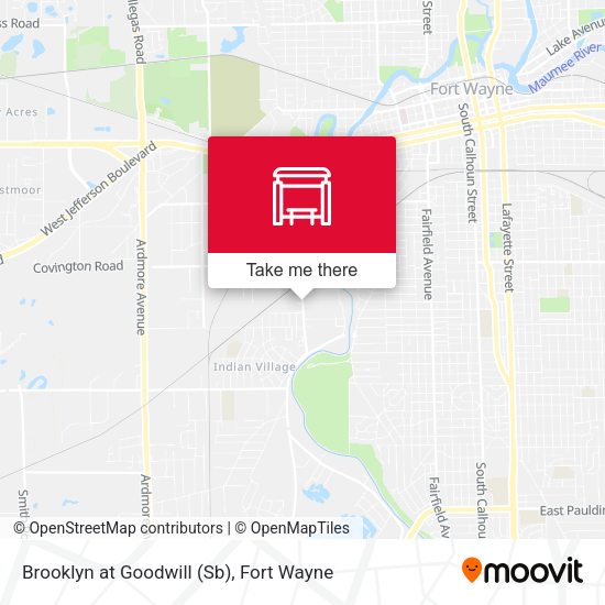 Brooklyn at Goodwill (Sb) map