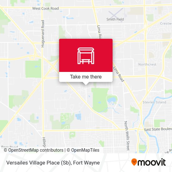 Mapa de Versailes Village Place (Sb)