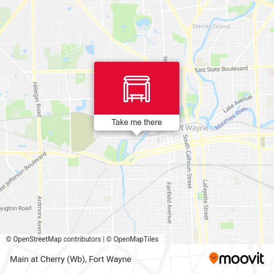 Mapa de Main at Cherry (Wb)