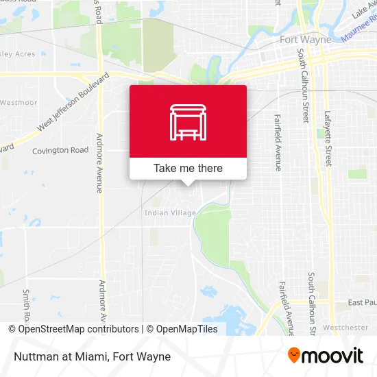 Mapa de Nuttman at Miami