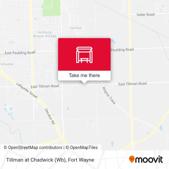 Mapa de Tillman at Chadwick (Wb)