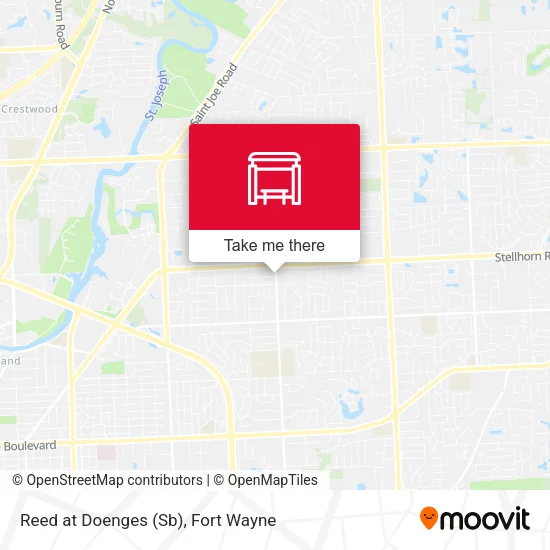 Mapa de Reed at Doenges (Sb)