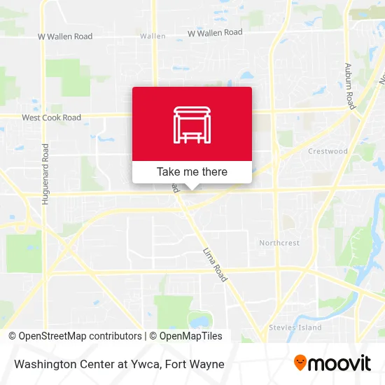 Washington Center at Ywca map